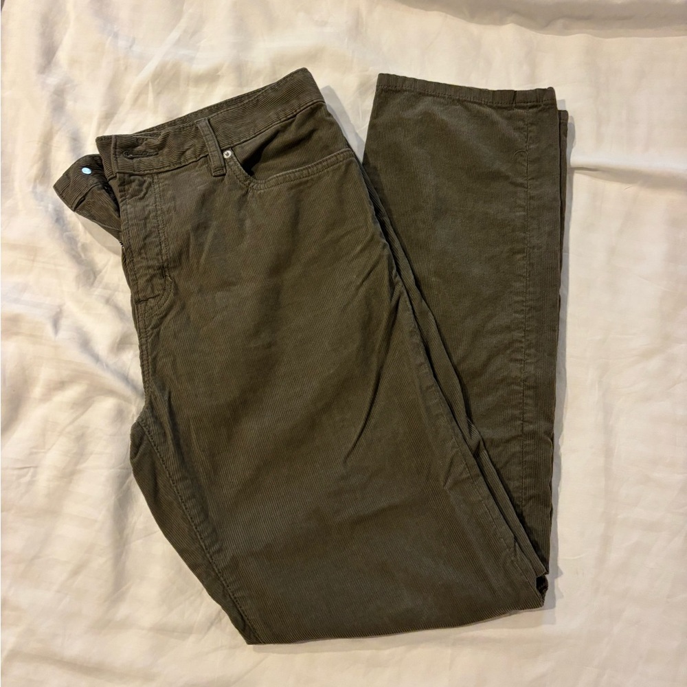 Outerknown Men's Corduroy Pants - Olive
